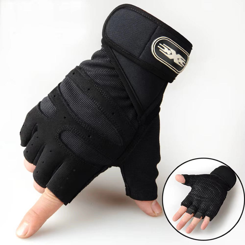 Guantes de gimnasio negros