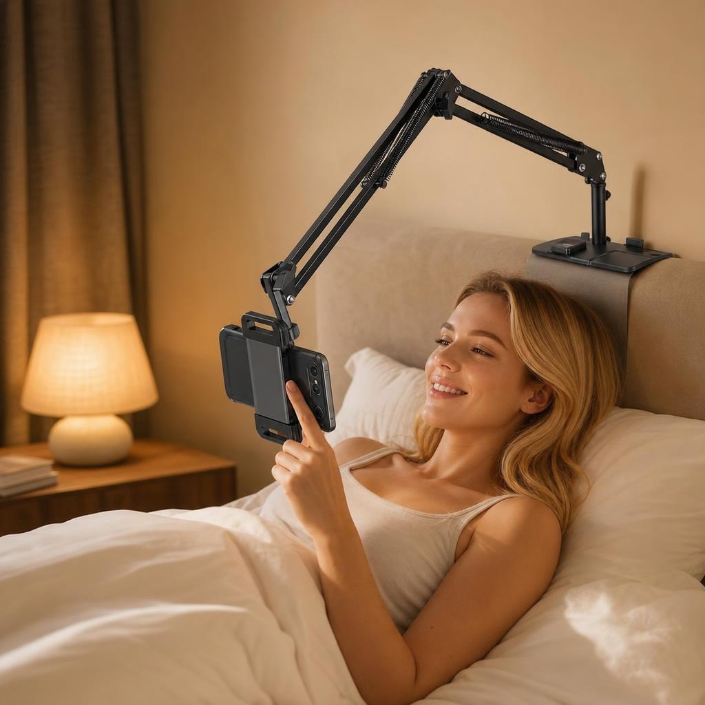 Soporte de Móvil y Tablet para la Cama